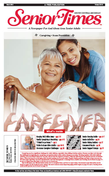 Senior Times - Caregiving, Scam Prevention 