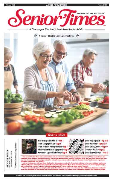 Senior Times - Senses, Health Care Alternatives